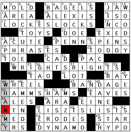 Star Crossword Puzzles on Rex Parker Does The Nyt Crossword Puzzle  Rock With Glittery Inside