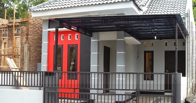 33 Contoh Gambar Tiang Teras Rumah  Minimalis  Sederhana  