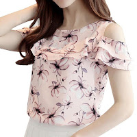 women-summer-off-shoulder-short-sleeve-blouses-print-floral-chiffon-shirts-casual-ladies-clothing