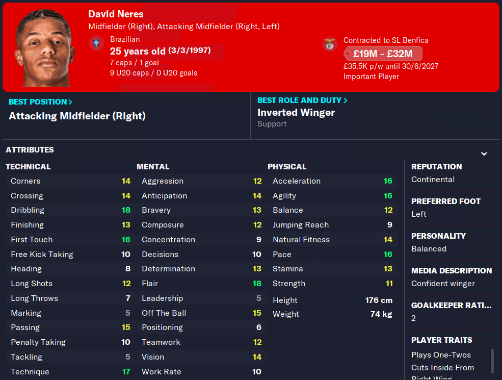 FM23 David Neres