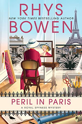 book cover of cozy mystery novel Peril in Paris by Rhys Bowen