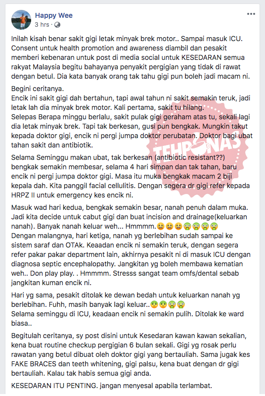 Ubat Untuk Tahan Sakit Gigi - Raffael Roni