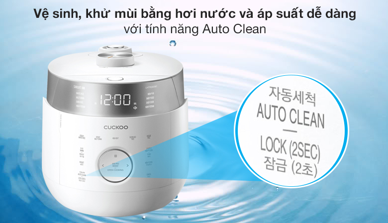 Nồi cơm áp suất cao tần Cuckoo 1.08 lít WHSIVNCV