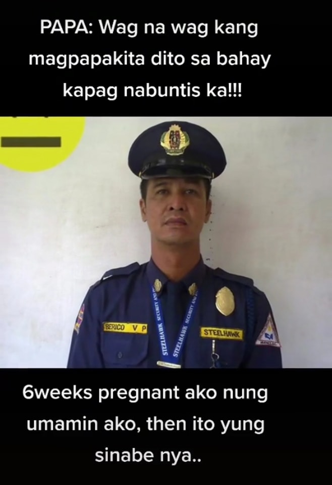 Amang masama ang loob sa maagang pagbubuntis ng anak, pawi lahat ng