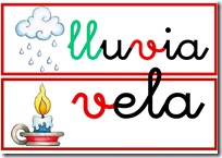 Palabras con V