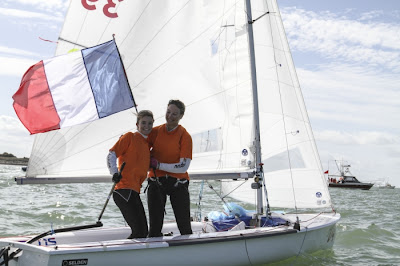 Maëlenn Lemaître et Aloïse Retornaz, championnes du monde junior de 470, à La Rochelle !