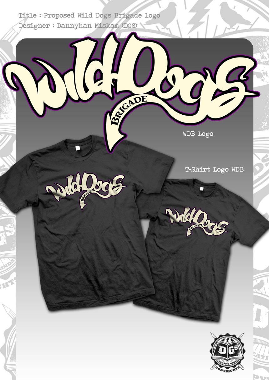 Dead Graphic Society: Wild Dogs Brigade logo Tee