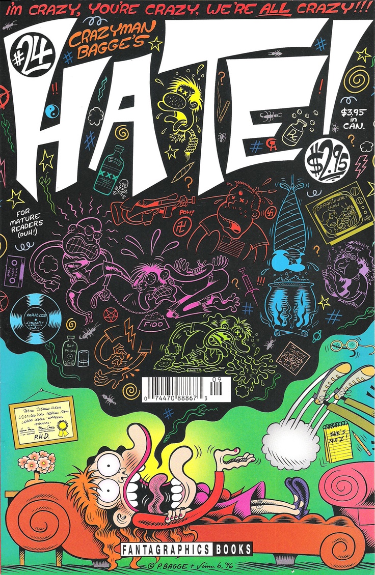 Hate #24, Peter Bagge's 1996 comic book