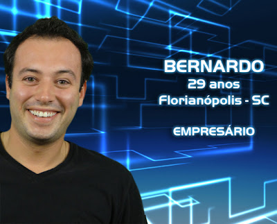 Lista de participantes do BBB 13 - Bernardo - Florianópolis SC - Flagras - Fotos