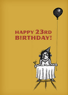 Happy 23rd Birthday Cards