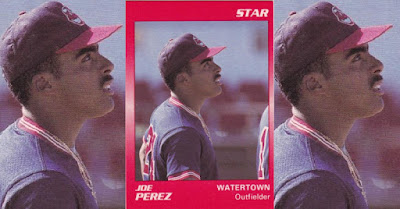Joe Perez 1990 Watertown Indians card