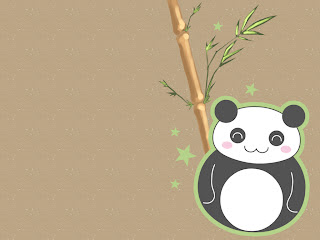 Wallpaper Panda Lucu