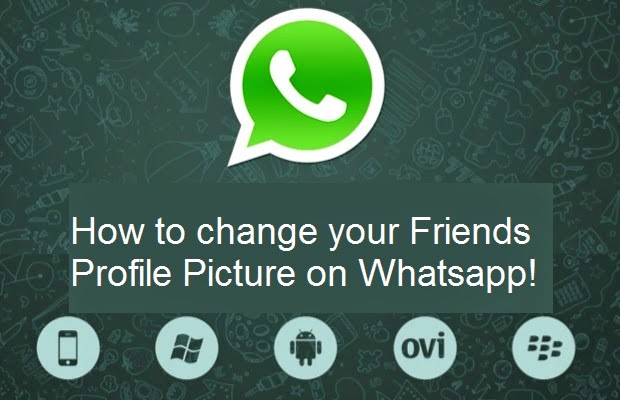 Image result for How to change your friends profile picture on whatsapp