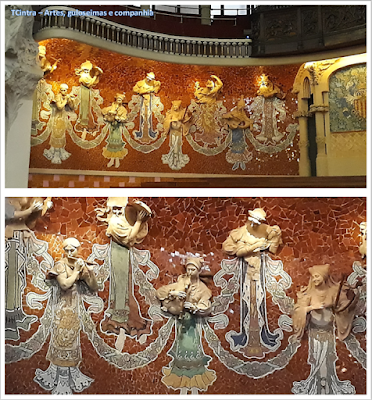 Espanha; sem guia; Europa; Barcelona; Catalunha; Palau de La Musica Catalã; Art Nouveau da Catalunya; Sala de Concertos