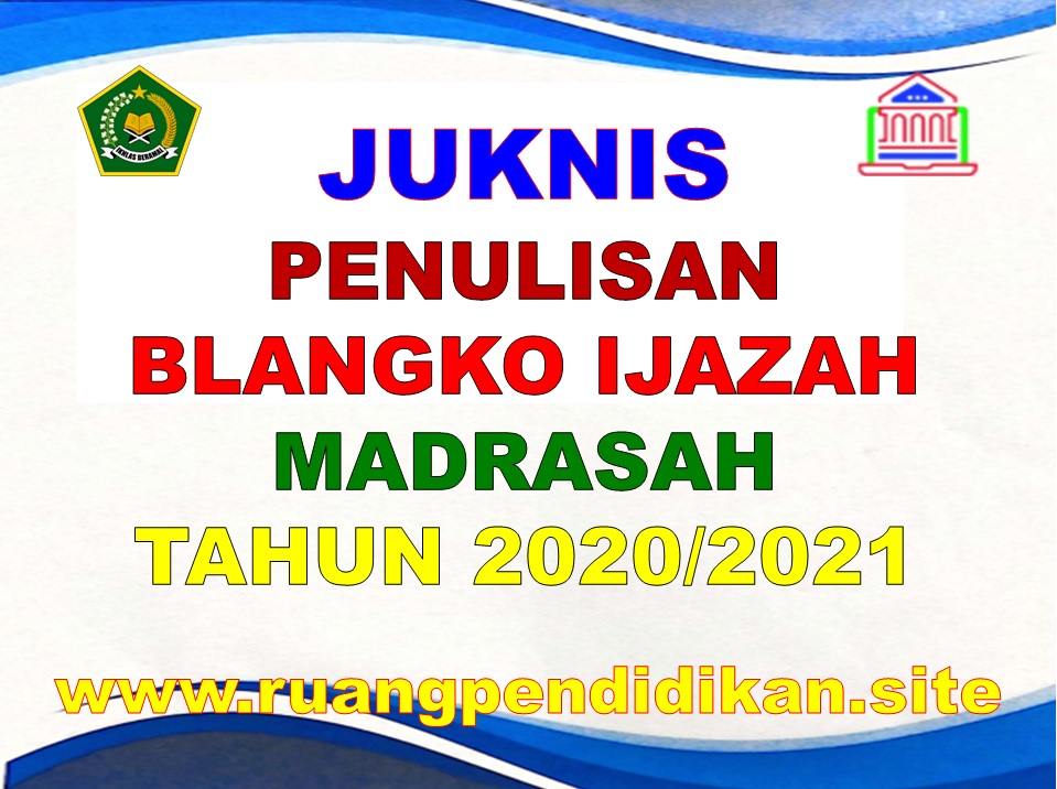 Juknis Penulisan Blangko Ijazah