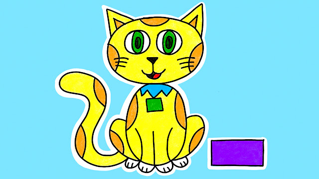how-draw-cat-easy-basic-geometric-shapes-easy-kindergarten-art-project-kids-school-children-early-childhood-abc-drawings-activity