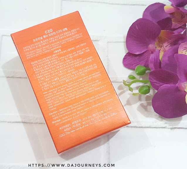 Review OST Original Pure C20 Vitamin Serum