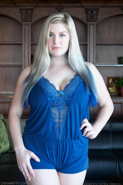 Huge Bountiful Breasts, Sumptuous Soft Curves: Curvaceous beauty Danielle FTV