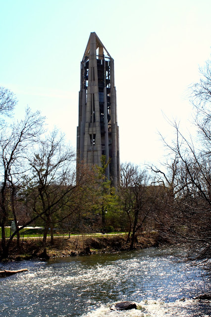 Millennium Carillon on Naperville Riverwalk