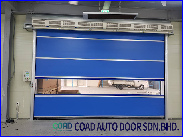 COAD, High Speed Door, INDONESIA, INDUSTRIAL DOOR, JAPAN, KOREA, MALAYSIA, Pintu Berkelajuan Tinggi, pintu pvc, PVC Roller Shutter Door, THAILAND, VIETNAM, シート製高速シャッター