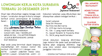 Open Recruitment at Oba Japanese Restaurant Surabaya Desember 2019