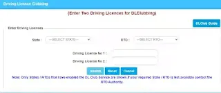 Driving License Online Apply