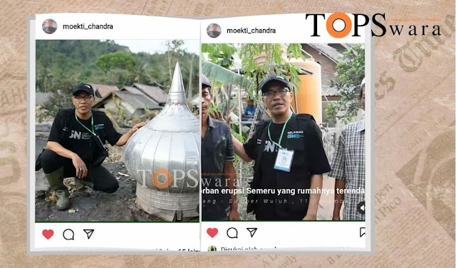 Gunung Semeru Meletus, Begini Cara Abah Ottey Lakukan Mental Recovery