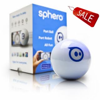 Sphero iOS and Android App Controlled Robotic Ball - Retail Packaging - White