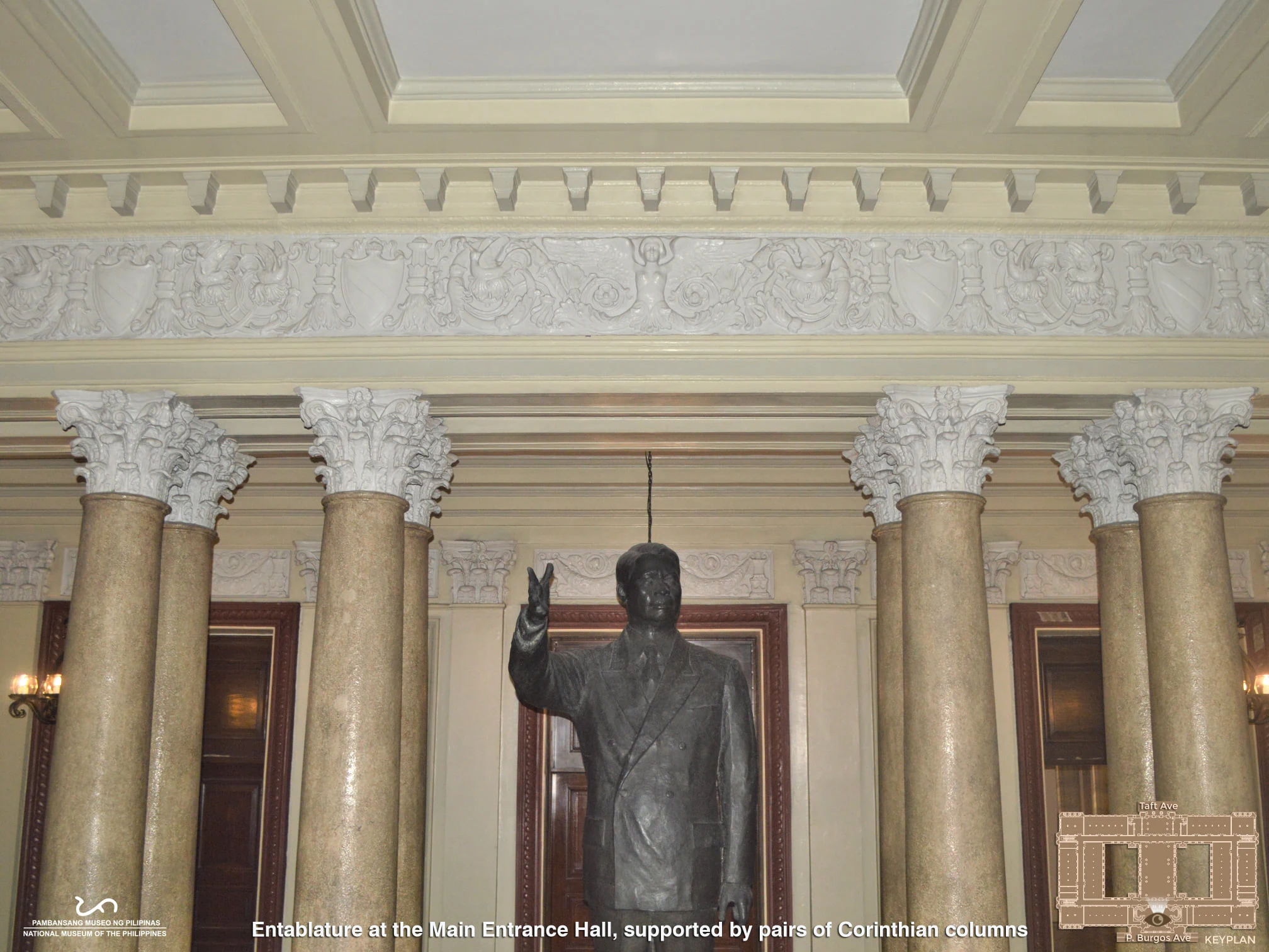 Architectural Ornamentation - National Museum of Fine Arts (formerly the Old Legislative Building - Philippines)