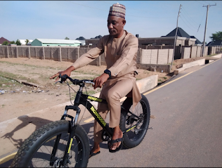 FUEL PRICE HIKE: ADHA LAWMAKER DUMPS PERSONAL CAR FOR BICYCLE