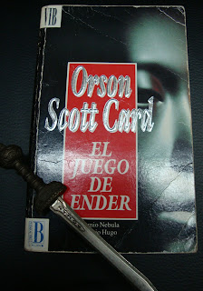 Portada del libro El juego de Ender, de Orson Scott Card