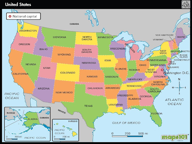 United States Map Map