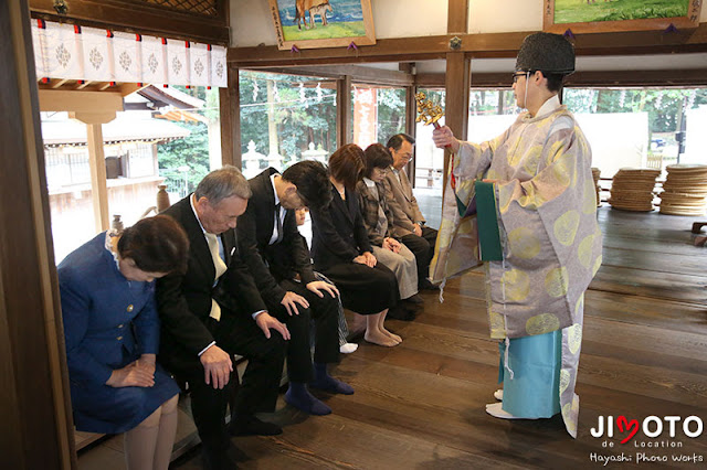 往馬大社で七五三出張撮影