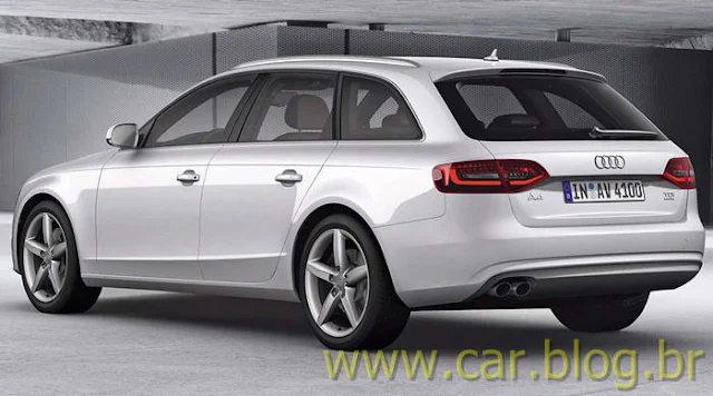 Novo Audi A4 Avant 2012 - traseira