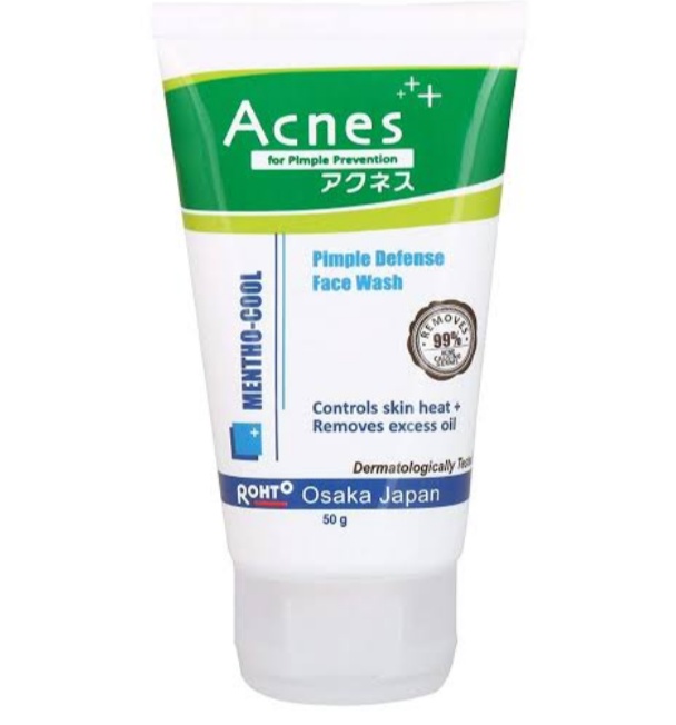 Acnes Mentho-Cool Pimple Defense FaceWash