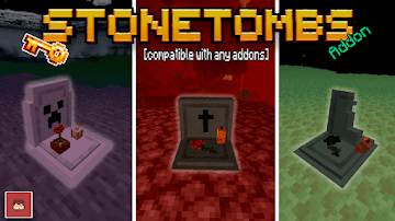 StoneTombs Addon [Compatible with Any Addon] 1.20.4x || 1.20.5x || 1.20.6x