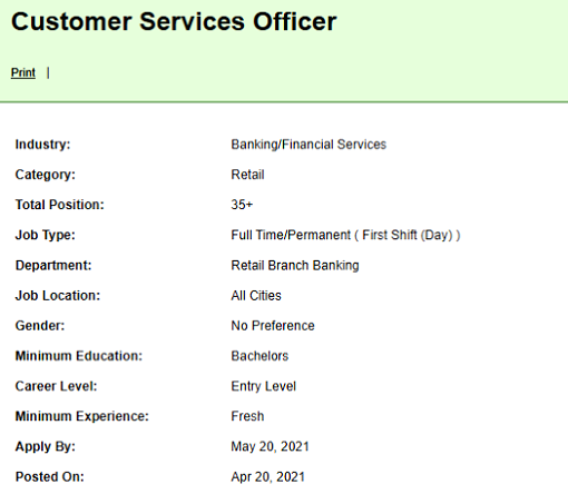 Latest Jobs in Khushhali Micro Finance  Bank 2021