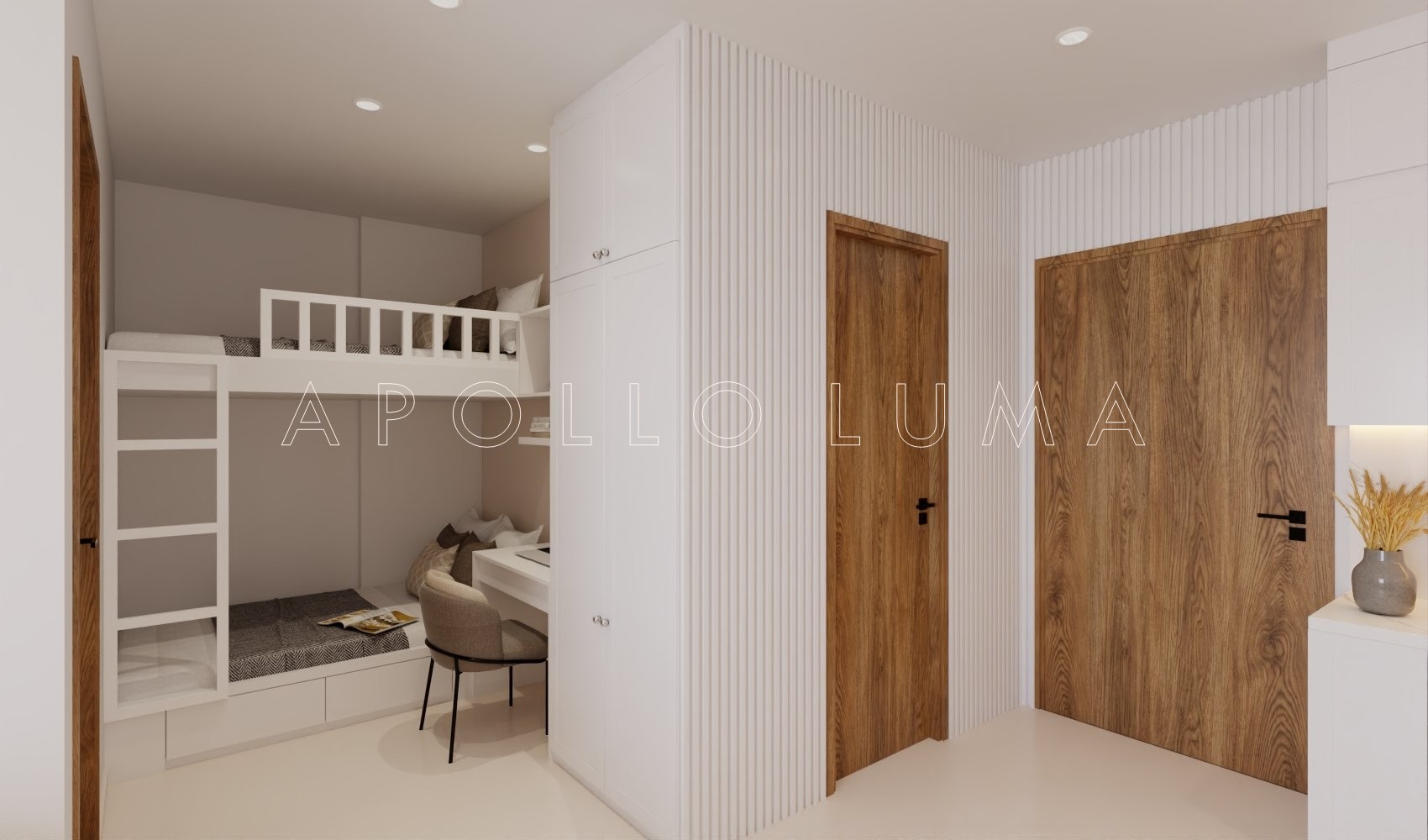 Thiết kế nội thất căn hộ 1PN+1 Vinhomes Smart City