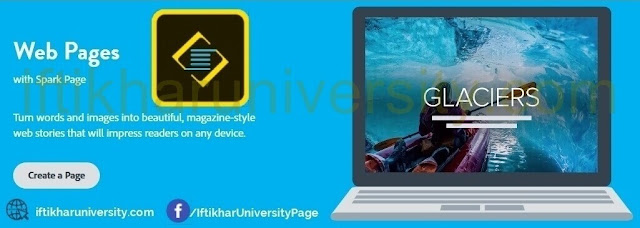 Free Course: Create Images, Videos and Web Pages Using Adobe Spark 2019 | Iftikhar University