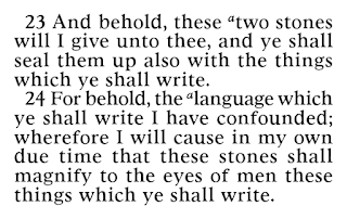 Book of Mormon Ether 3:23-24