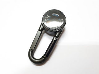 Metal Carabiner Hook Compass Thermometer Multifungsi Hiking Outdoor Tools