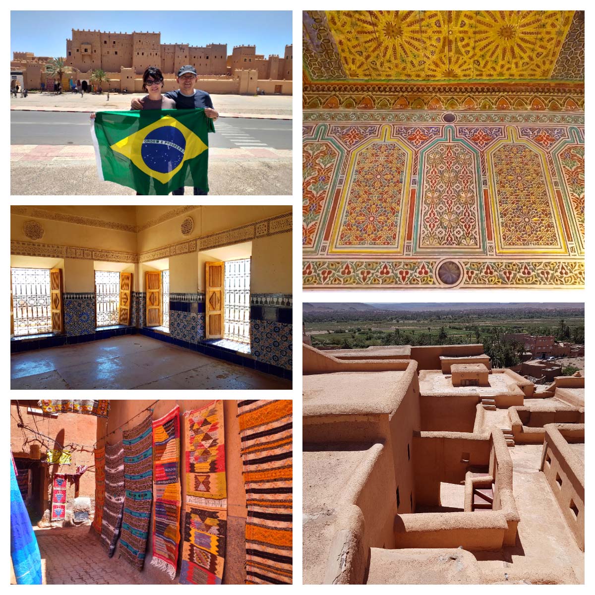 Kasbah Taourirt em Ouarzazate, Marrocos