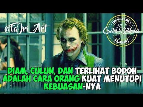 10 Kata Kata  Bijak  Dari Joker  Gambar Kitan