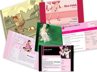 Girly Blogger Templates