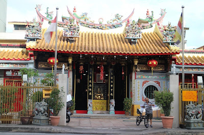 A Chinese Temple in Chinatown