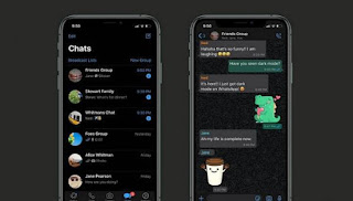 Cara Merubah Whatsapp ke Mode Gelap