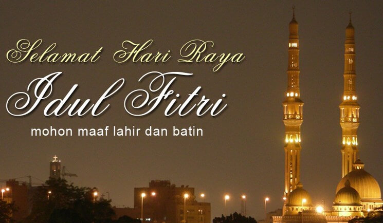 Selamat Hari Raya Idul Fitri