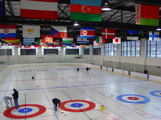 A Curling Ice Rink
