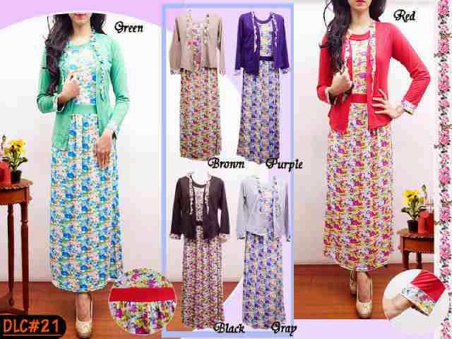 Gamis, Gaun, Gaun Gamis, Baju Gamis, Gaun terusan, Gaun Gamis Terusan, Gaun Gamis Terusan Motif