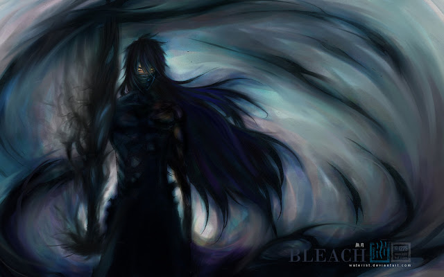   Kurosaki Ichigo Final Getsuga Tenshou Bleach Shinigami Anime HD Wallpaper Desktop Background